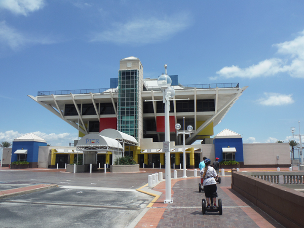 heading towards St. Petersburg Pier